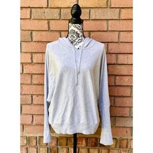 NWT Cyrus Light Gray Hoodie Sweater Size XL